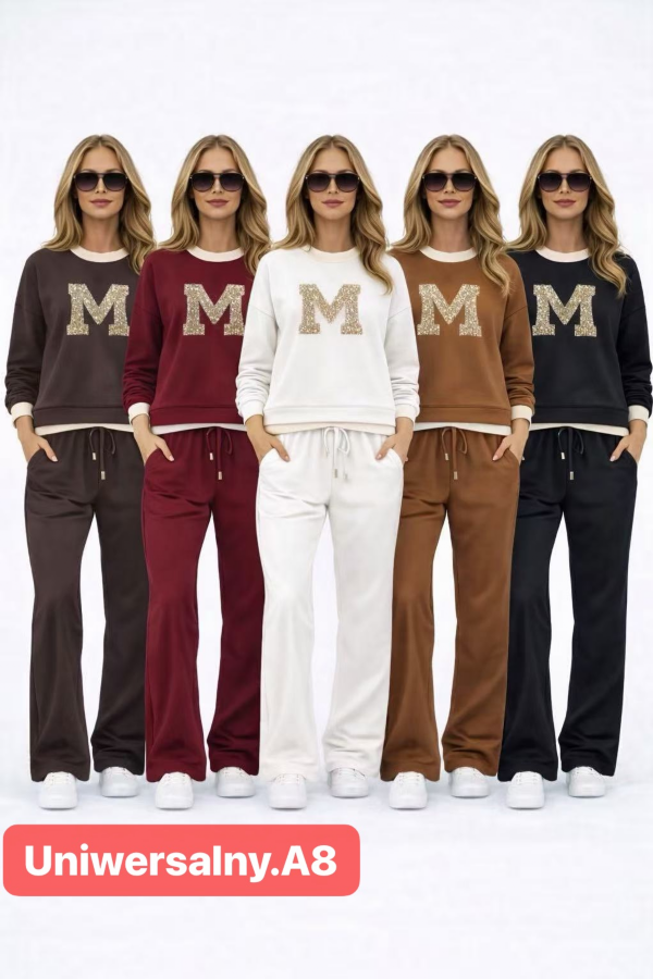 Komplet damskie Roz Standard, Mix Kolor Paczka 10 szt